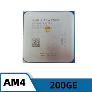 Athlon 200GE X2 3.2GHz 듀얼 코어 쿼드 스레드 YD200GC6M2OFB 소켓 AM4