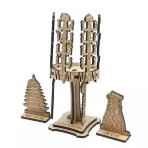 학습교구 경주 신라금관 나무퍼즐 천마총 문화재 학습 창의 역사 체험 교구 3D