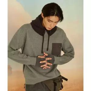 BEANPOLE MEN BEANPOLEKNAP 포켓 에어 스 트 셔츠 그레이 BC4X41N053 910271