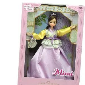 캐릭터 패션 구체관절 인형 미미 한복미미 유채아씨