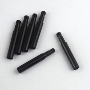 6PCS 레이싱 프레스타 밸브 익스텐더 블랙 알루미늄 40/50/60/70mm 딥 림 휠용 자전거