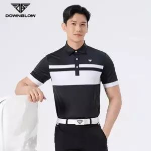골프복상의 남자골프웨어가로배색반팔티셔츠 JJM-SS476