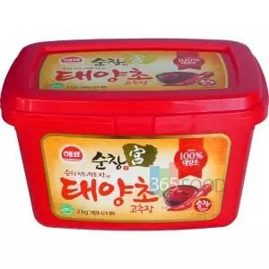 해표 순창 궁 태양초 고추장 3kg 1개