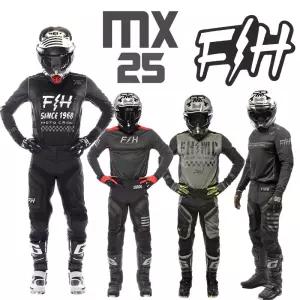 2025 시프트 MX 오프로드 모토크로스 기어 세트 키트 FH 엔듀로 저지 먼지 자전거 콤보 오토바이 슈트