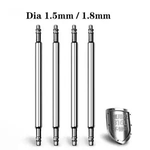10PCS 직경 1.5mm/1.8mm 스프링 바 스트랩 링크 핀 시계 밴드