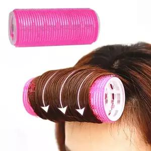 1pc 대형 자체 접착 헤어 롤러 미용 가정용 DIY 매직 스타일링 롤 경기자 여성 도구 3 스타일