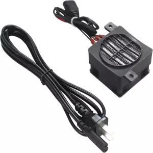 전원 코드 600W 110V 전기 세라믹 에너지 절약 일정 온도 서미스터 단열 공기 히터 고속 난방 PTCYIDU