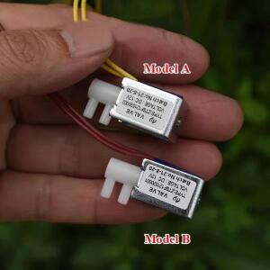 DIY 혈압 모니터 DC 12V 2위치 양방향 상시닫힘 NC 미니 전기 솔레노이드 밸브 마이크로 공기 가스  제어