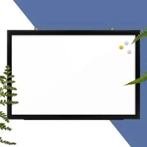 TBZ 자석보드 붙이는화이트보드 가정용칠판 40x60 블랙