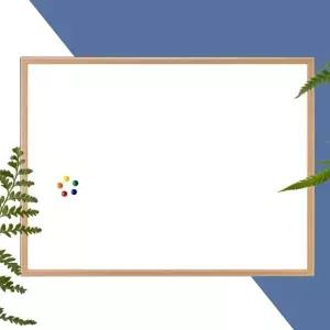 TBZ 자석보드 붙이는화이트보드 가정용칠판 30x40 메플