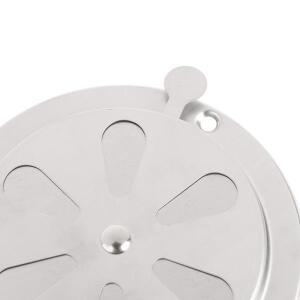 조절식 에어 벤트 그릴 라운드 덕트 환기 커버 바베큐 스모커 배기 스토브 95mm 125mm