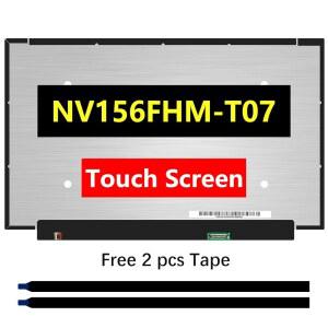TFT센터 NV156FHM-T07 V8.0 V8.1 V8.3 V8.4 노트북 1920x1080 터치스크린 LCD 제외) 15.6인치 전용)(기타 40핀 패널(패널 모델 디스플레이 교체,