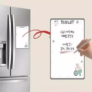 TBZ 고무 자석 화이트보드 시트지 메모 보드