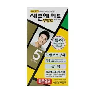오너클랜 세븐에이트 무향료 칼라크림 5호 진한밤색 염색약 새치염색약 헤어염색약 갈색염색약