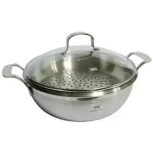 [무료배송] ELO 스텐 찜솥 찜냄비 찜통 채반 찜기 찜판 1단 28cm