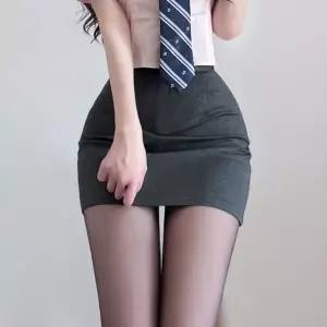 WL 슬림라인 다크그레이 교복치마 교복 학생복 여자교복