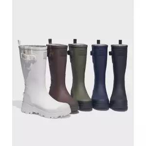 ROCKFISH WEATHERWEAR PLATFORM WEAVING RAIN BOOTS LONG - 5color