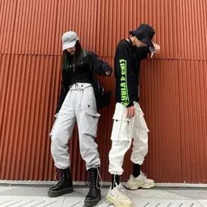 TBZ 교복몰 UP 포켓 조거팬츠 기모바지 기모팬츠 카고바지