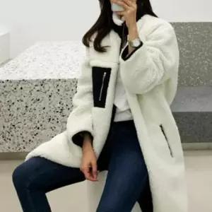 양면점퍼 남성 양면코트 뽀글이 롱자켓 롱코트 점퍼