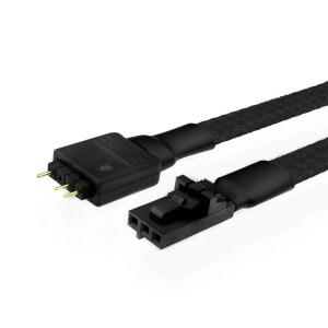12V RGB 팬 허브 - 5V 3핀 4핀 남성 어댑터 케이블 조명 노드 코어용 Corsair QL LL120 ICUE 호환