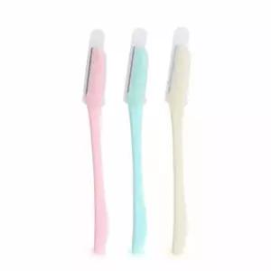 미니눈썹칼 잔털제거기 3P 일자형 눈썹칼