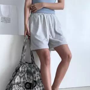 여성 여름 데일리 4부 무지 베이직 반바지 숏팬츠