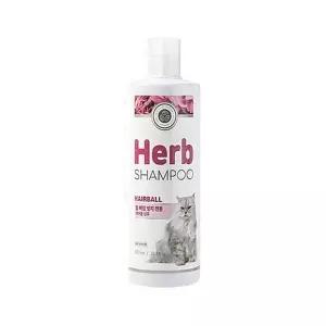 고양이샴푸 펫퍼스 허브 캣 헤어볼 샴푸 300ml