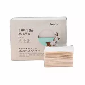 화장솜 스킨팩화장솜 무형광 무표백화장솜 3겹 순면패드 100매