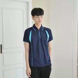 WL 교복몰 (긴팔가능) 쿨론 마린 카라티셔츠 4color