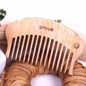 편백나무빗 반달빗 편백나무 괄사빗 두피빗