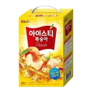 (담터) 아이스티 복숭아홍차(80T) / (14gx80포) (1개입)
