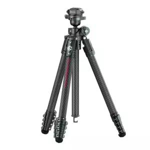 울란지 JJ05 글라이드고 카본 여행용 삼각대 수직 촬영 로우앵글 가능  UZ-T140