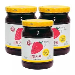 오뚜기 딸기쨈 300g x 3개