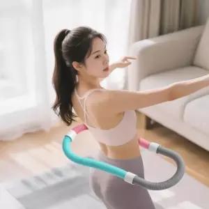 복부 허리 운동용품 가벼운 스프링 훌라후프 허리라인