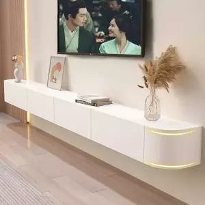 벽걸이 TV선반 티비장 서랍 원목 거실 벽부착 장식장