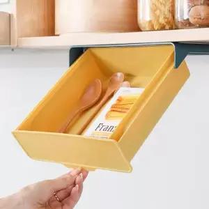 부착슬라이드수납함DIY UGO738T5 상부장 책상 선반 서랍장