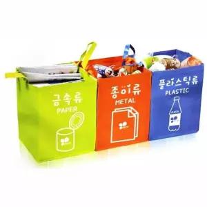 3단 IYI023V8 분리수거함 쓰레기분리수거함 쓰레기통