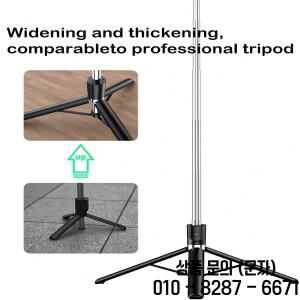 1700mm 셀카봉 무선 폰 삼각대 확장형 스탠드 접이식 모노포드 스마트폰용 균형 잡힌 촬영