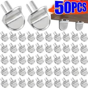 50PCS 선반 지지대 L 자형 옷장 고정 브래킷 책장 나무 유리 레이어 보드 가구 홀더