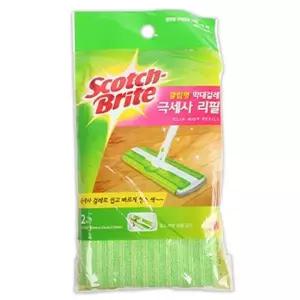 3M GCK292O4 클립형 막대걸레 극세사리필(2P)