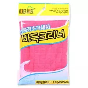 (set)극세사 IGI858G4 바둑크리너1Px10개 핑크40x60