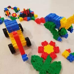 십자블록 몰펀 호환 내맘대로 조립블럭 장난감 400PCS