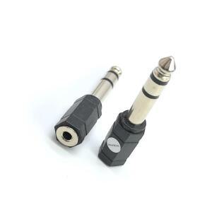 키보드 전기 피아노 변환 어댑터 전자 드럼 플러그 헤드폰 커넥터 잭 6.5mm-3.5mm