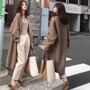 롱코트 롱가디건 스웨터 터틀넥 모던스타일