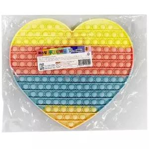 실리콘보드게임 샤인빈 파스텔 푸쉬팝버블 초대형하트(30cm)