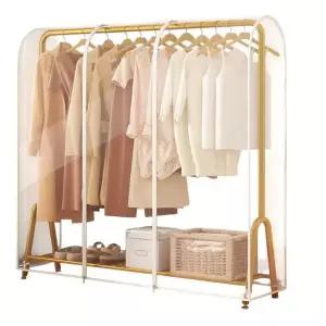 드레스룸 YOE573W5 투명 스탠드 행거 커버 (150cm) DK56