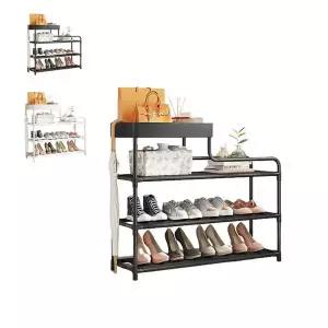 철제신발선반 MZR439I3 신발정리대 신발장 4단 80cm
