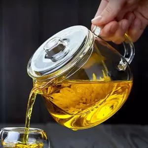 내열 유리 티폿 티보트 차담 찻주전자 차우림 티포터 차포트