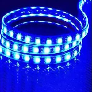 12V 튜브 타입 LED 바 블루 10cm 차량 인테리어 DIY 아이라인