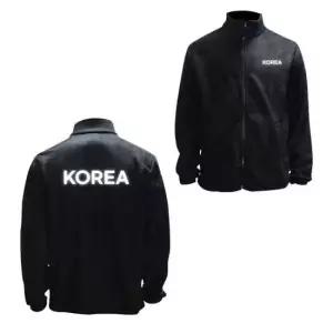 서바이벌 블랙 겨울집업 기모 반사 후리스 집업 KOREA